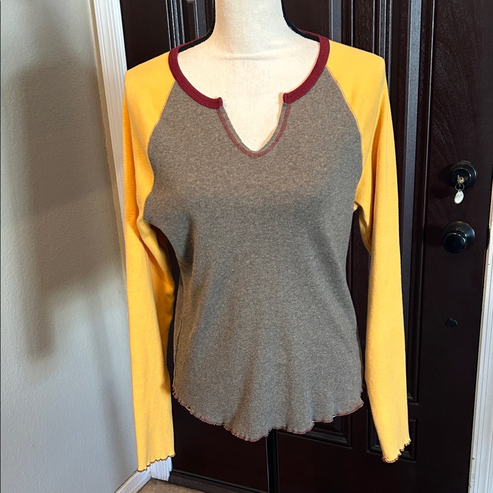 Vintage Old Lucky Brand Tag Raglan Sleeve Tshirt